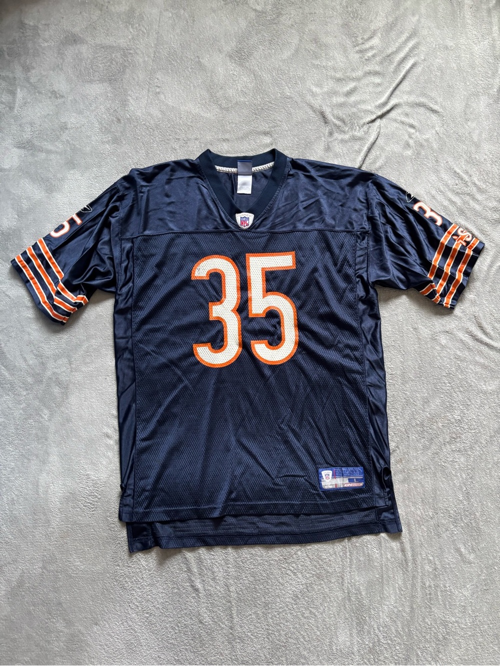 NFL Chicago Bears A. Thomas #35 JERSEY Shirt Top Reebok Men's Size Large